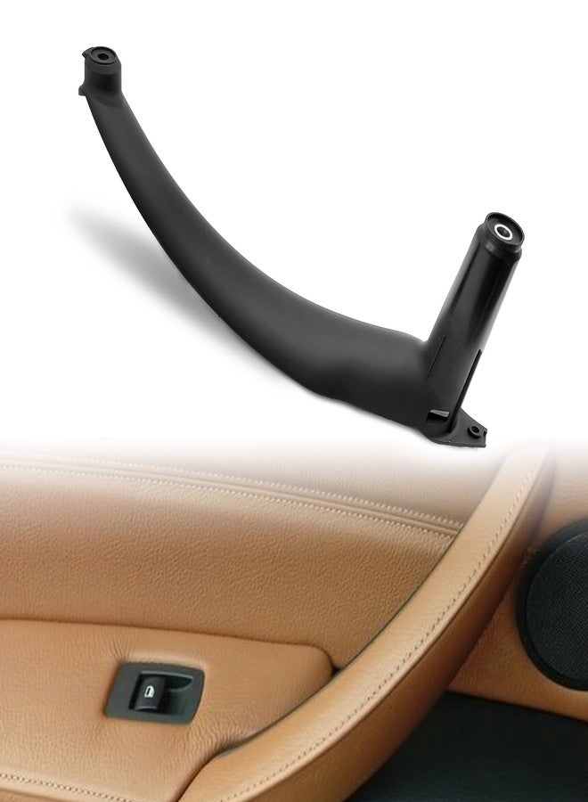 RBOKO غطاء مقبض سحب لوحة الباب الداخلي الأيسر من RBOKO متوافق مع BMW E70 X5 2008-2013 و BMW E71/E72 X6 2008-2014، رقم القطعة: 51416969401 (أسود) - Image 1